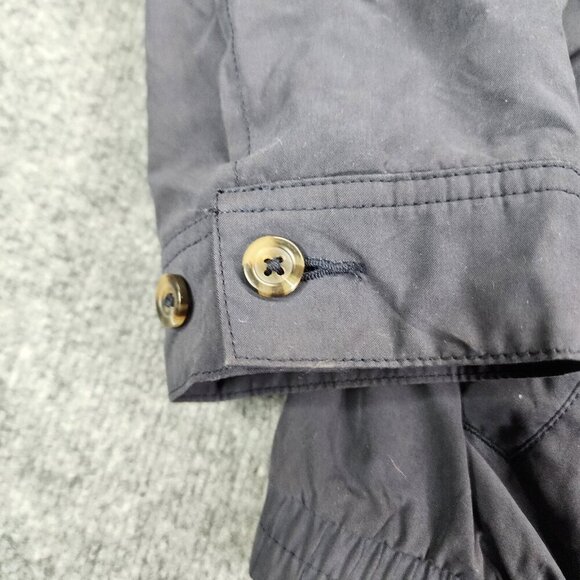 LL Bean Jacket Blue Gray Full Zip Harrington‎ Bomber Golf Grandpa OHYM7 Large - Picture 4 of 13
